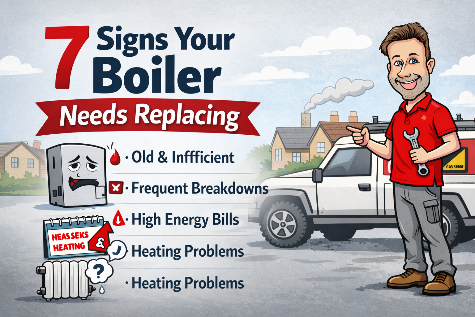 7 signs you need a new boiler